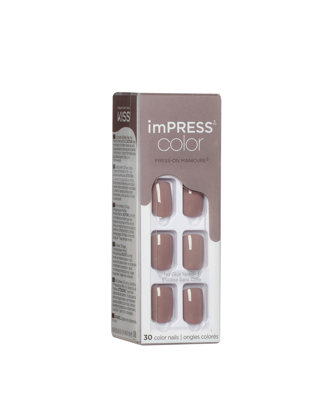 ציפורניים בגימור ג׳ל 24 - TAUPE PRIZA - OH!Glow