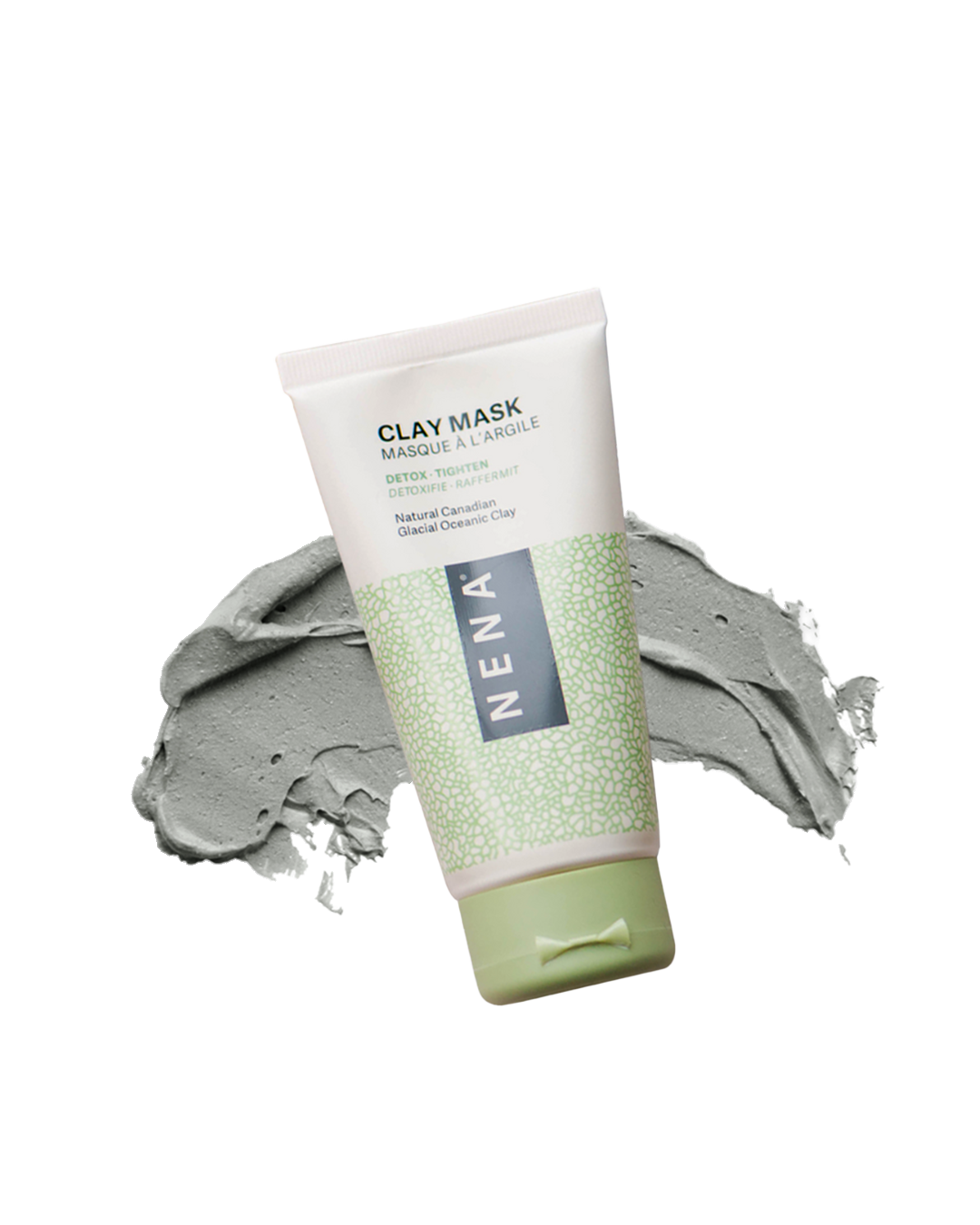 על משטח, הדגמת המרקם העשיר והמזין NENA מריחת טיפול פנים